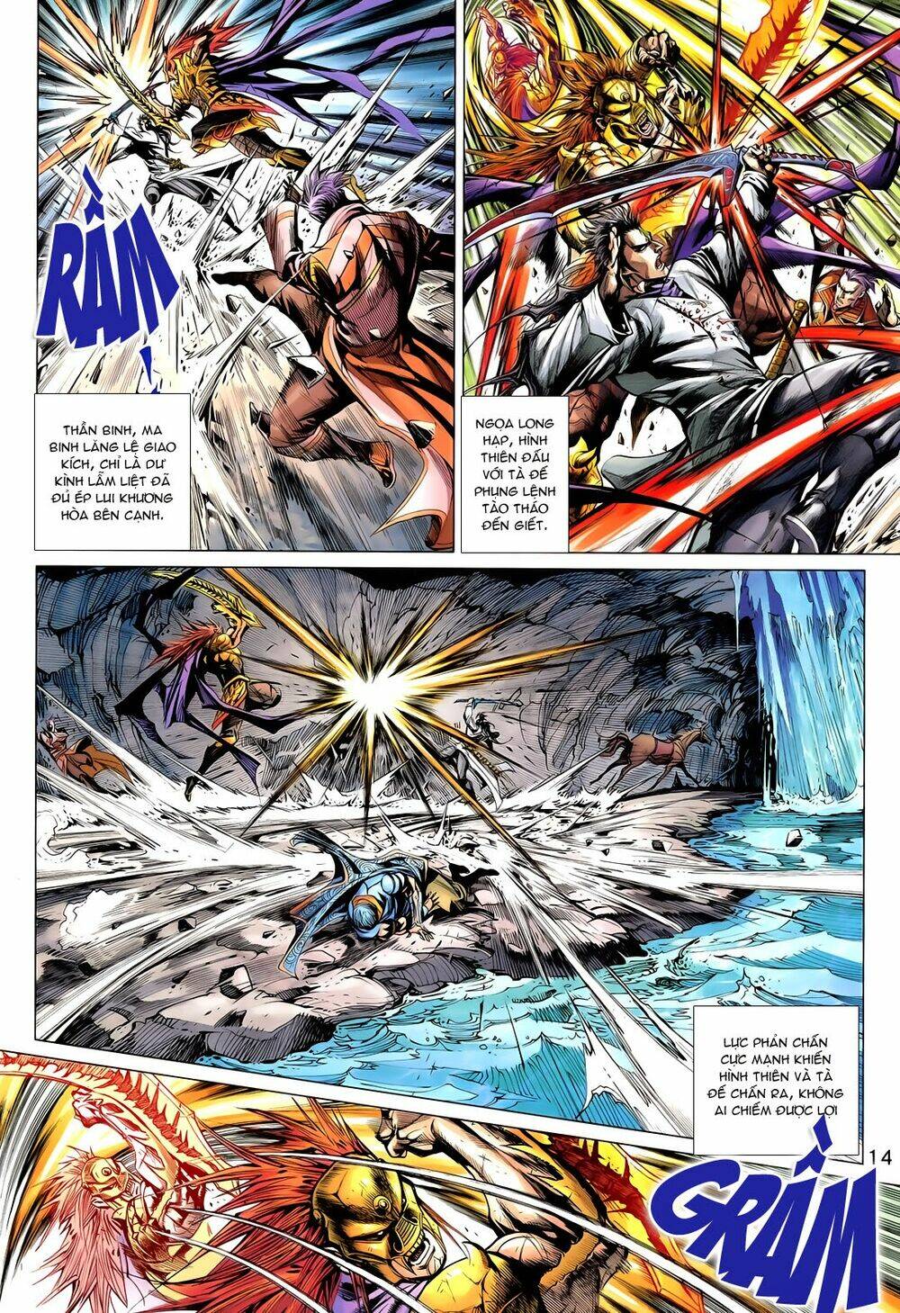 thần binh vấn thiên chapter 9 13