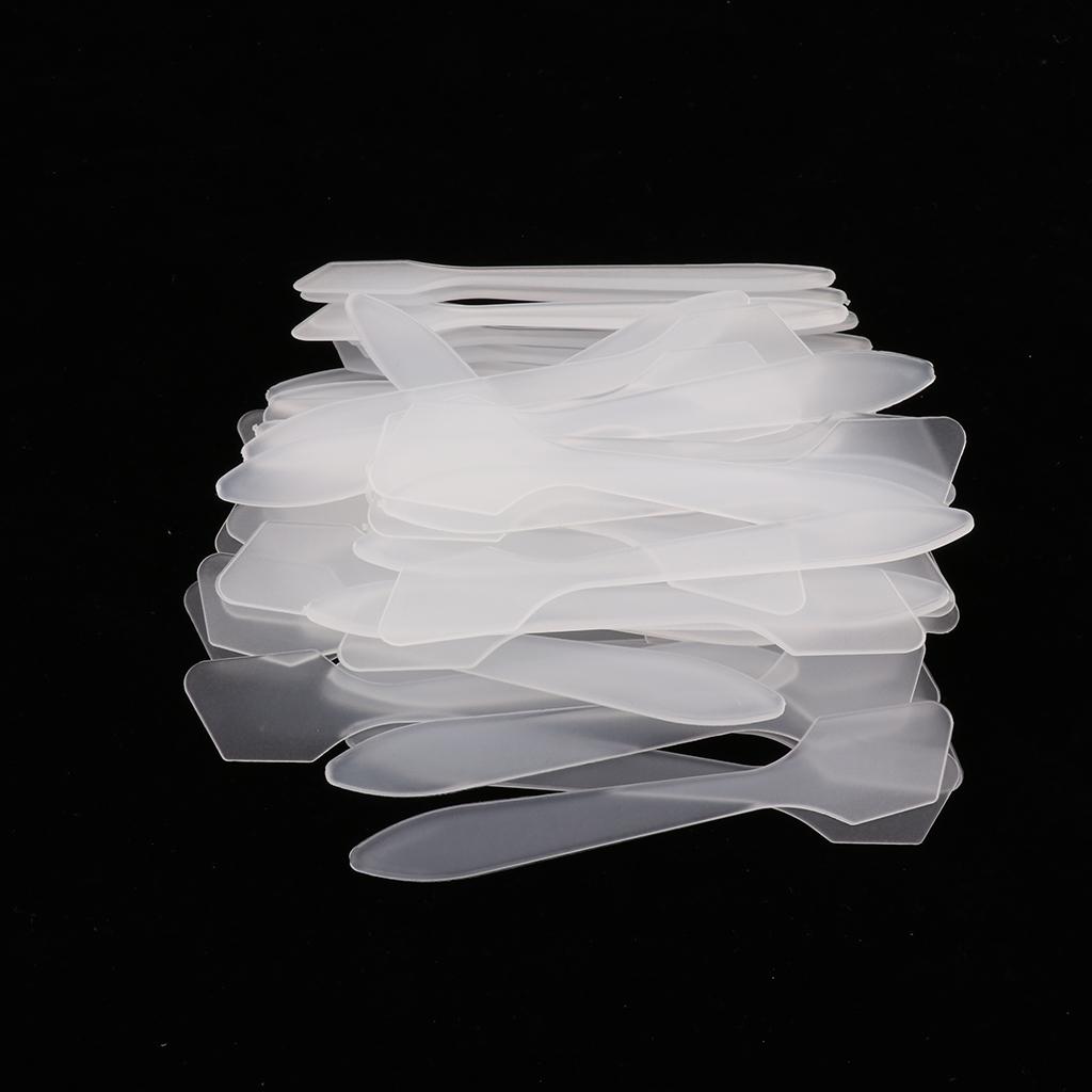 Set 10 Cây Phết Mỹ Phẩm Mini Bằng Nhựa Có Thể Tái Sử Dụng