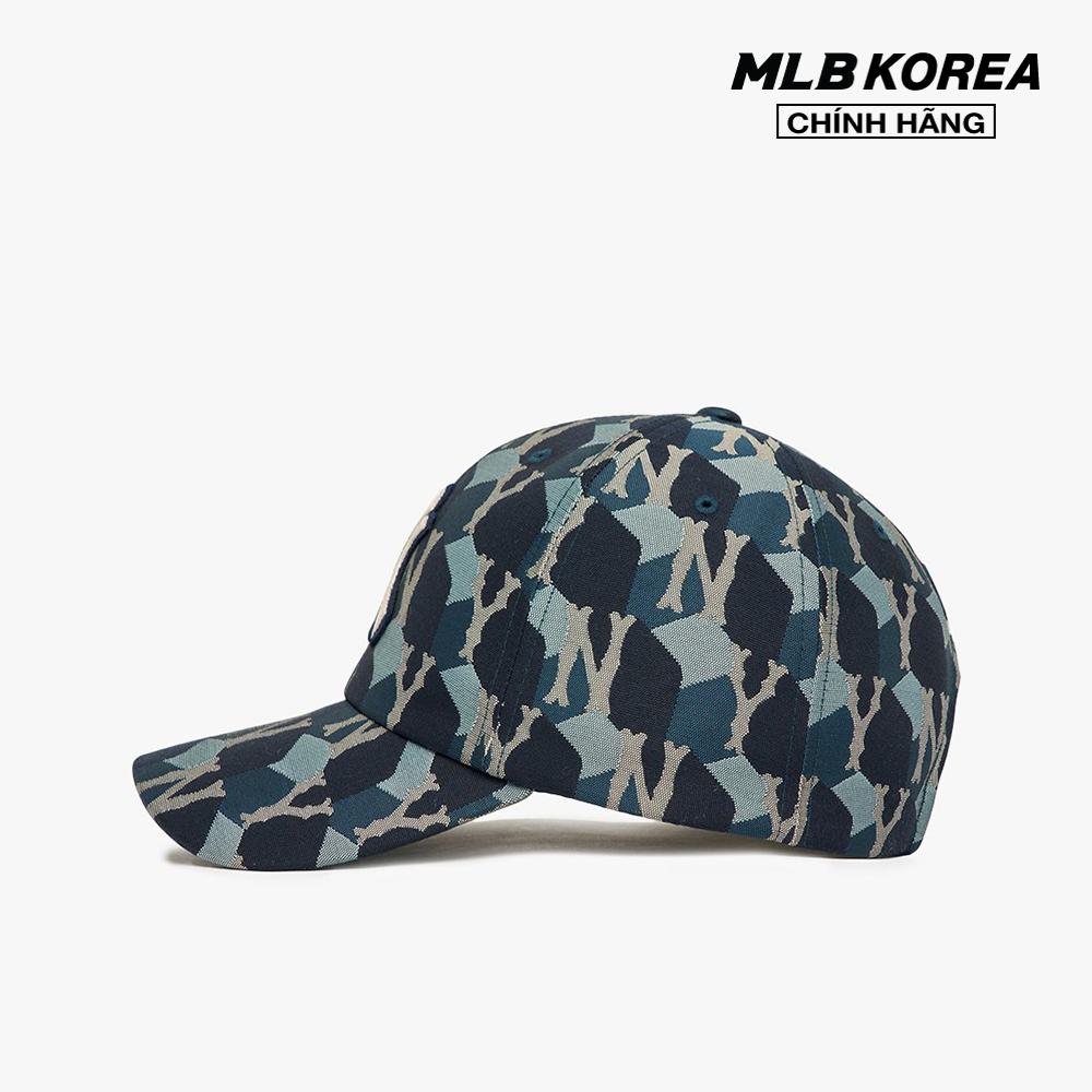 MLB - Nón bóng chày unisex Cube Monogram Curved 3ACPM212N