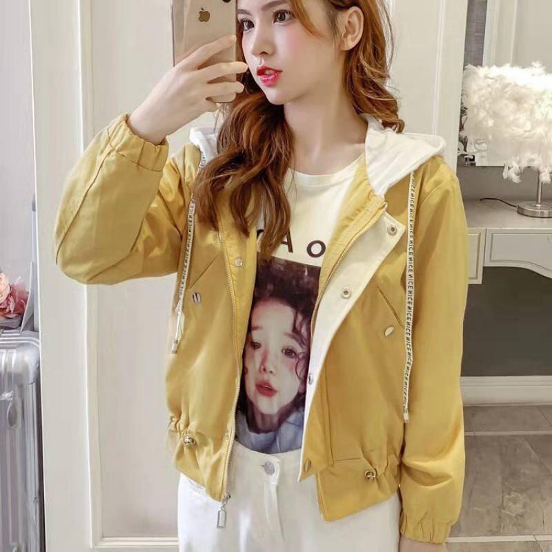 Áo khoác kaki kiểu nữ phối nón cực xinh , xịn xò tôn dáng phong cách hàn quốc cho các nàng VINA 1HIT