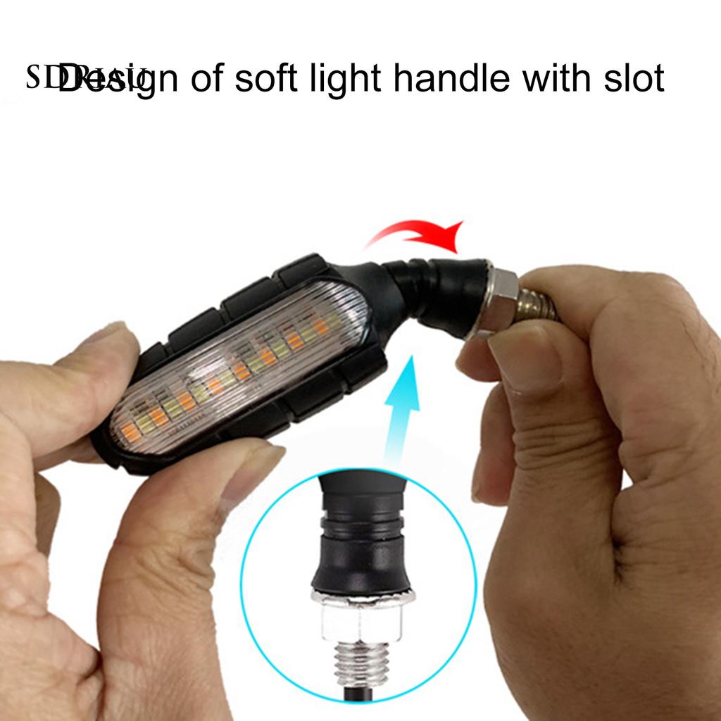 Set 2 Đèn Tín Hiệu Đa Năng 16 Bóng Led Cho Xe Mô Tô