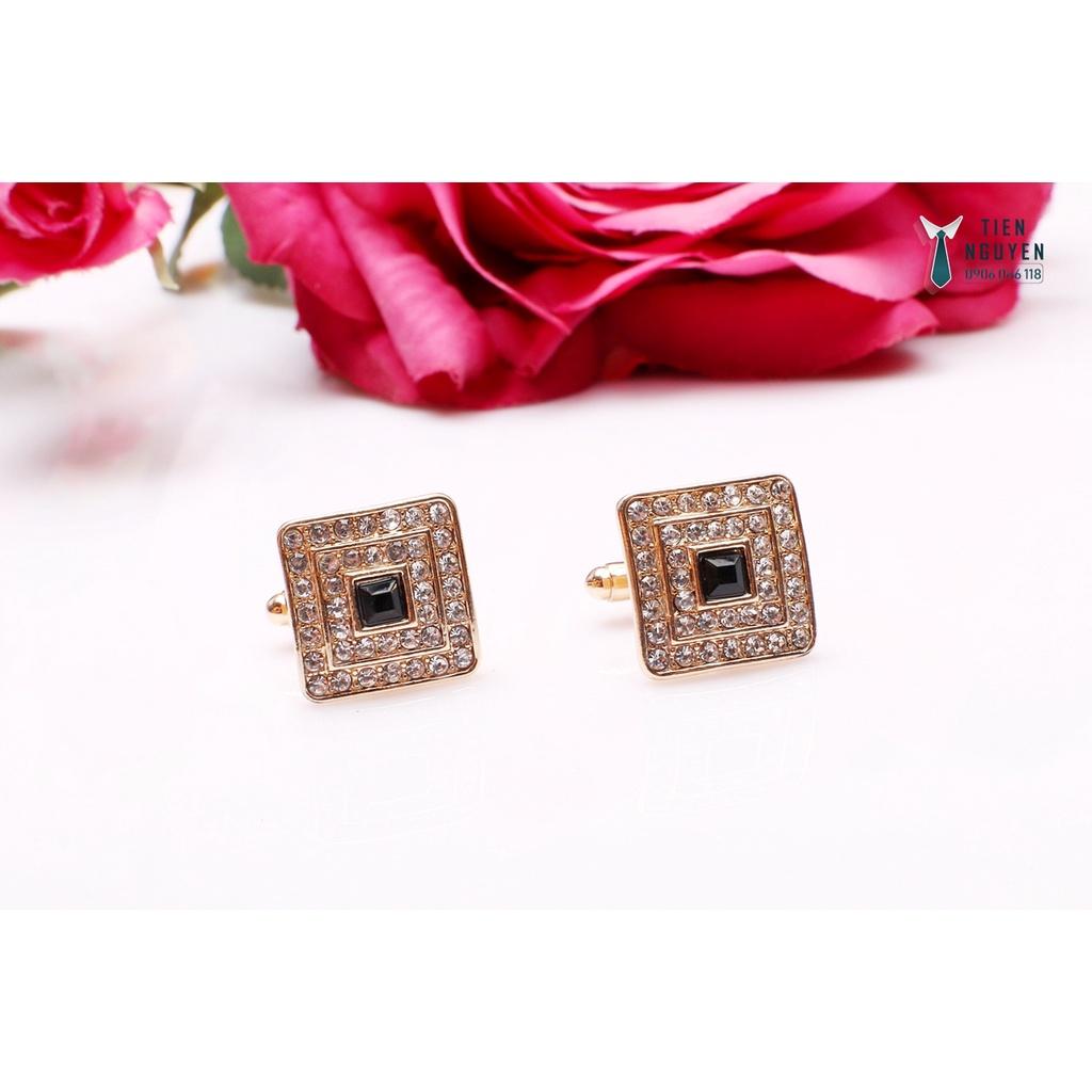 KHUY MĂNG SÉT CAO CẤP - Cufflinks vàng
