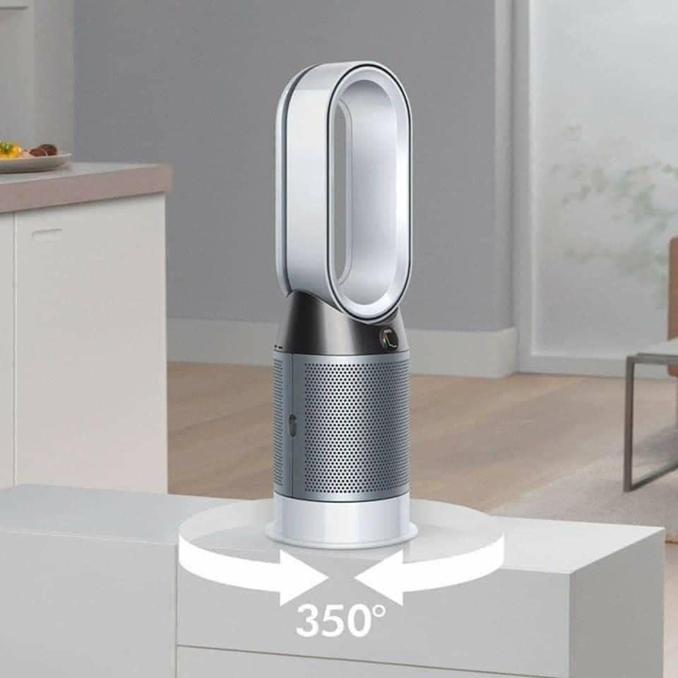 Quạt Không Cánh DYSON HP04 3in1, 3 Chức Năng, Quạt Sưởi, Quạt Gió, Máy Lọc Không Khí Loại Bỏ 99% Vi Khuẩn Và Bụi Mịn