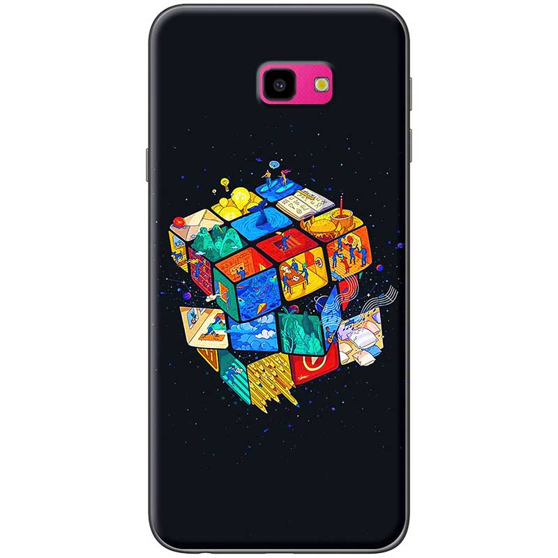 Ốp lưng dành cho Samsung J4+ mẫu Rubik