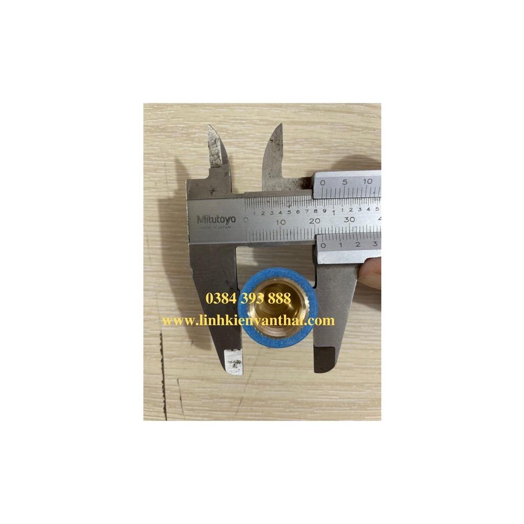 CỤC NHỰA/ ĐẾ PULY BẰNG ĐỒNG NHỰA/ 22X32MM/29G