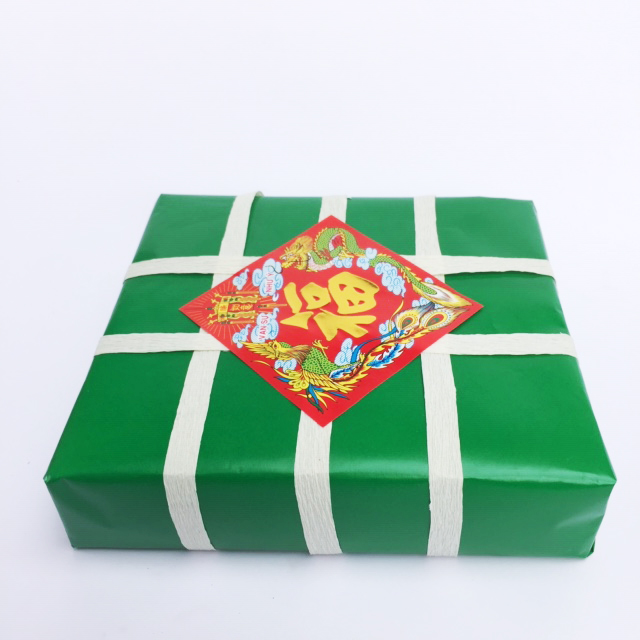 Combo 2 mô hình Bánh Chưng + Giò lụa trang trí Tết