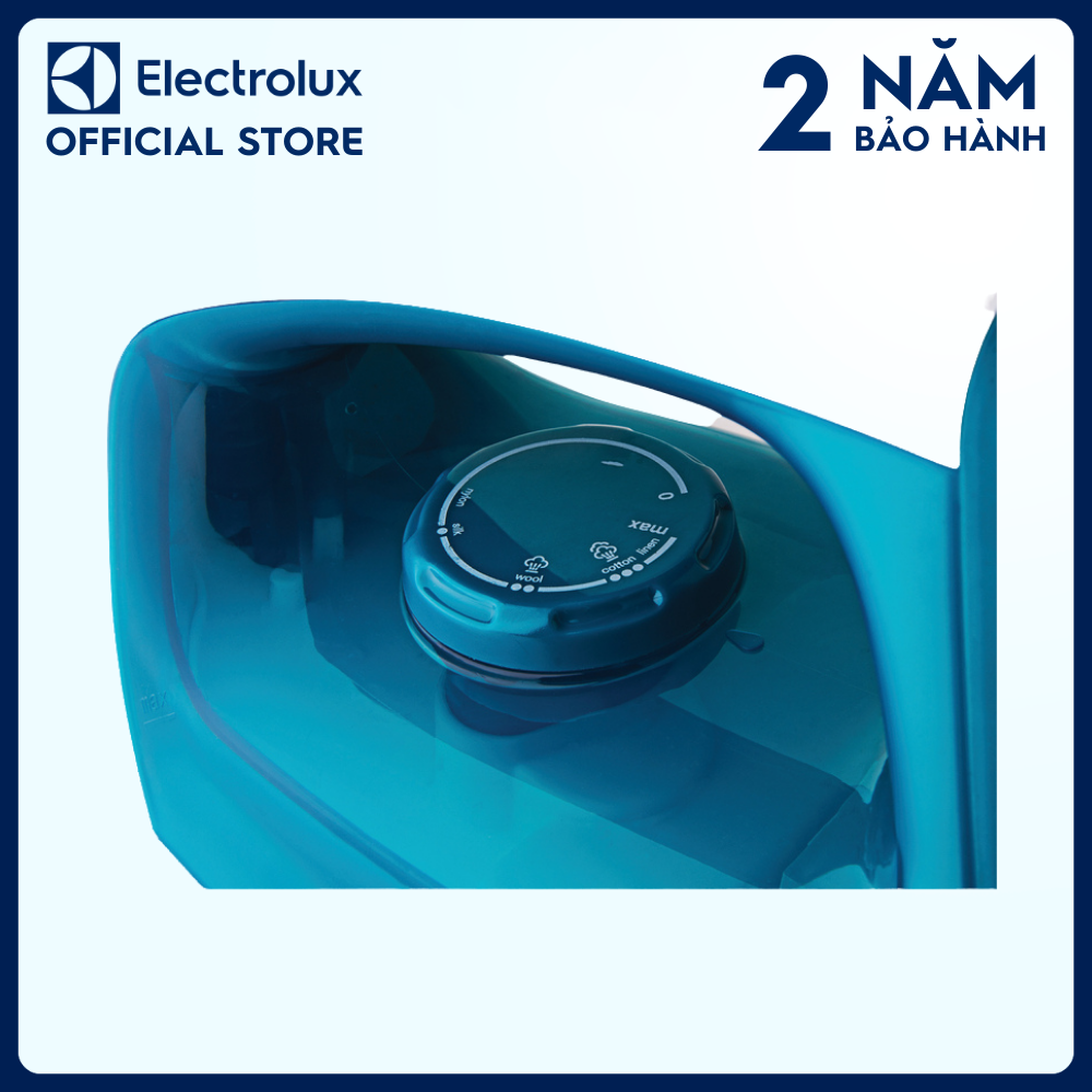 Bàn ủi hơi nước Electrolux ESI5126 - ủi phẳng và đều mọi nếp nhăn, tiếp cận các khu vực khó nhất, tính năng làm sạch tự động