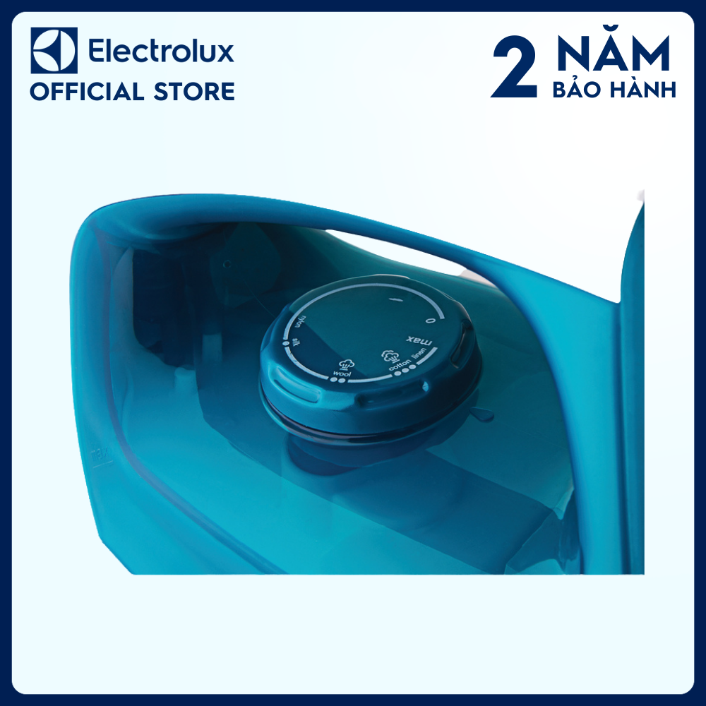 Bàn ủi hơi nước Electrolux ESI5126 - ủi phẳng và đều mọi nếp nhăn, tiếp cận các khu vực khó nhất, tính năng làm sạch tự động [Hàng chính hãng]