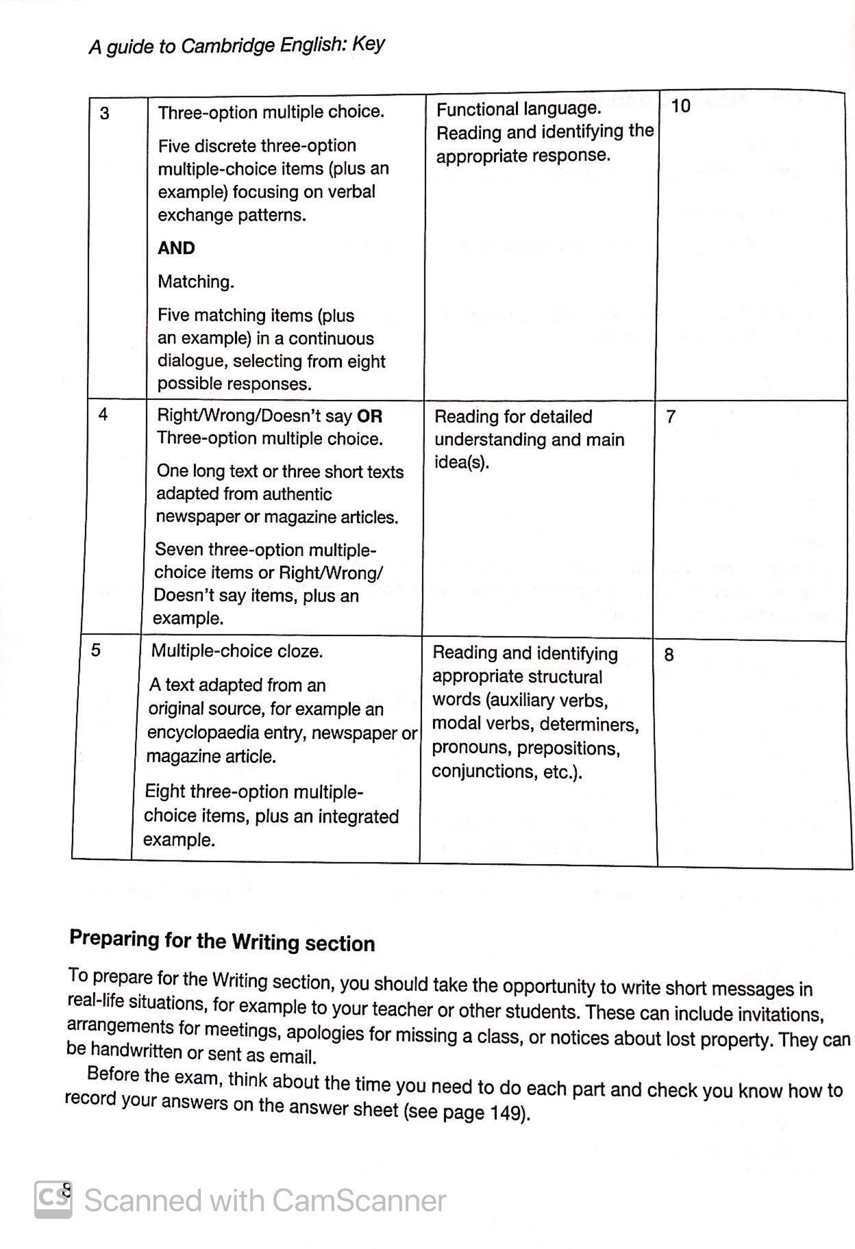 Cambridge English KEY - Key English Test 6 with Answers