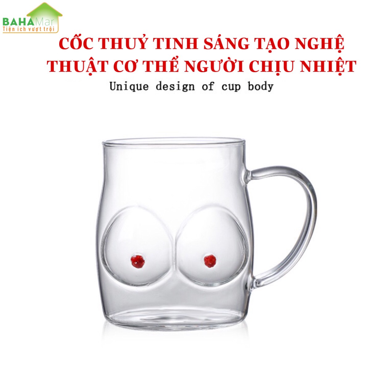 CỐC THUỶ TINH SÁNG TẠO NGHỆ THUẬT CƠ THỂ NGƯỜI CHỊU NHIỆT "BAHAMAR" Làm Bằng nhiệt và ngưng tụ-thủy tinh borosilicate, mạnh hơn và bền hơn so với thủy tinh thông thường mang lại sự mịn màng và một tinh thể rõ ràng nhìn.