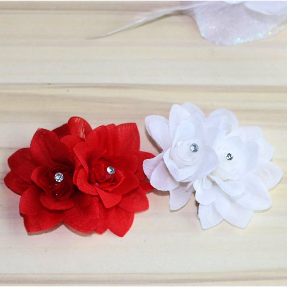 Hoa Cài Tóc Kẹp Voan Đính Đá 2 Bông 30 Số 5, Nhiều Màu Sắc Đa Dạng, Tạo Điểm Nhấn Phong Cách Khi Làm Tóc, Dễ Kết Hợp Trang Phục Trong Sự Kiện Hoặc Đi Chụp Ảnh