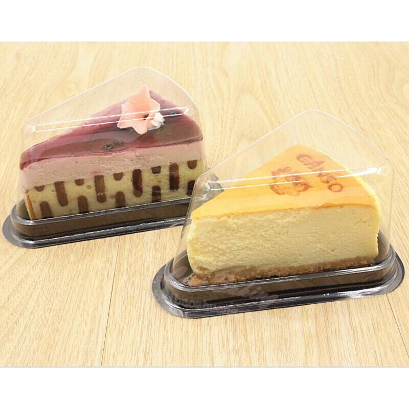 100 Hộp bánh tam giác - hộp bánh tiramisu tam giác A03 mang về