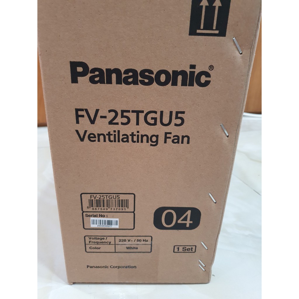 Quạt hút âm trần Panasonic FV-25TGU5 - Hàng chính hãng