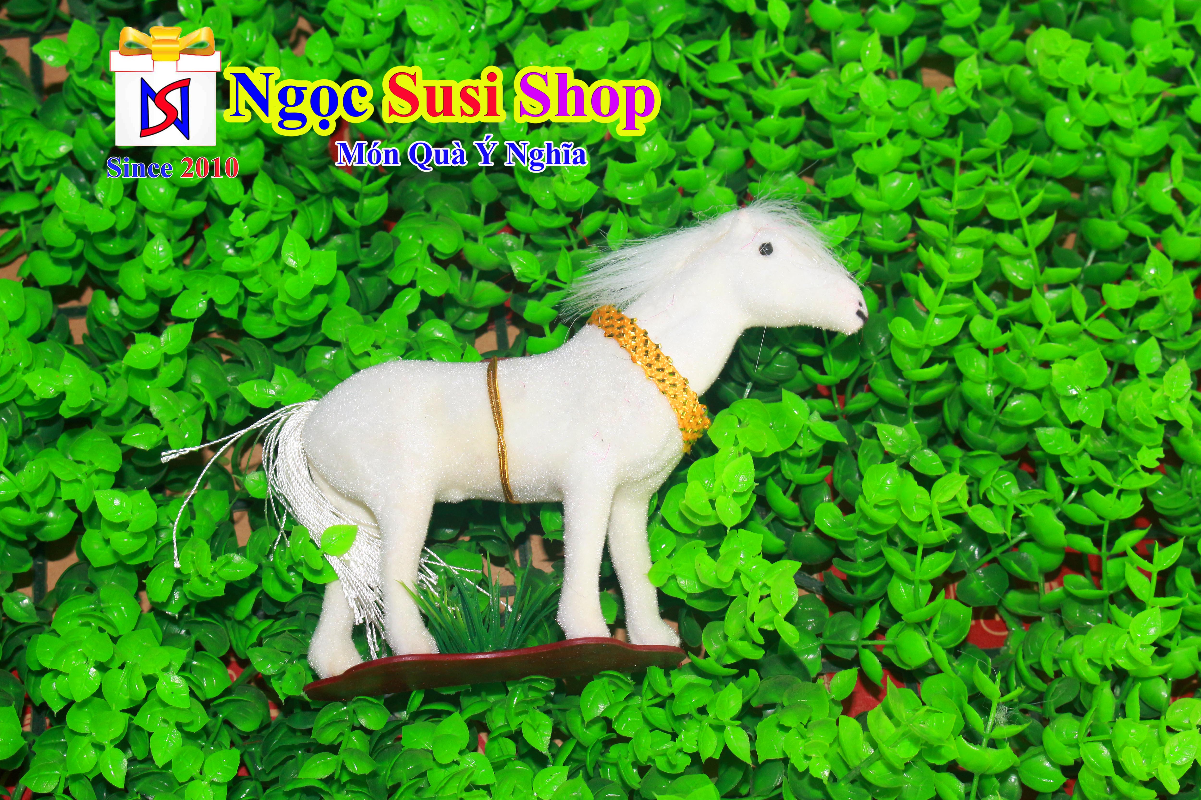 COMBO 2 NGỰA LẮC ĐẦU ĐỂ XE HƠI Ô TÔ SIZE NHỎ - NGẪU NHIÊN MÀU