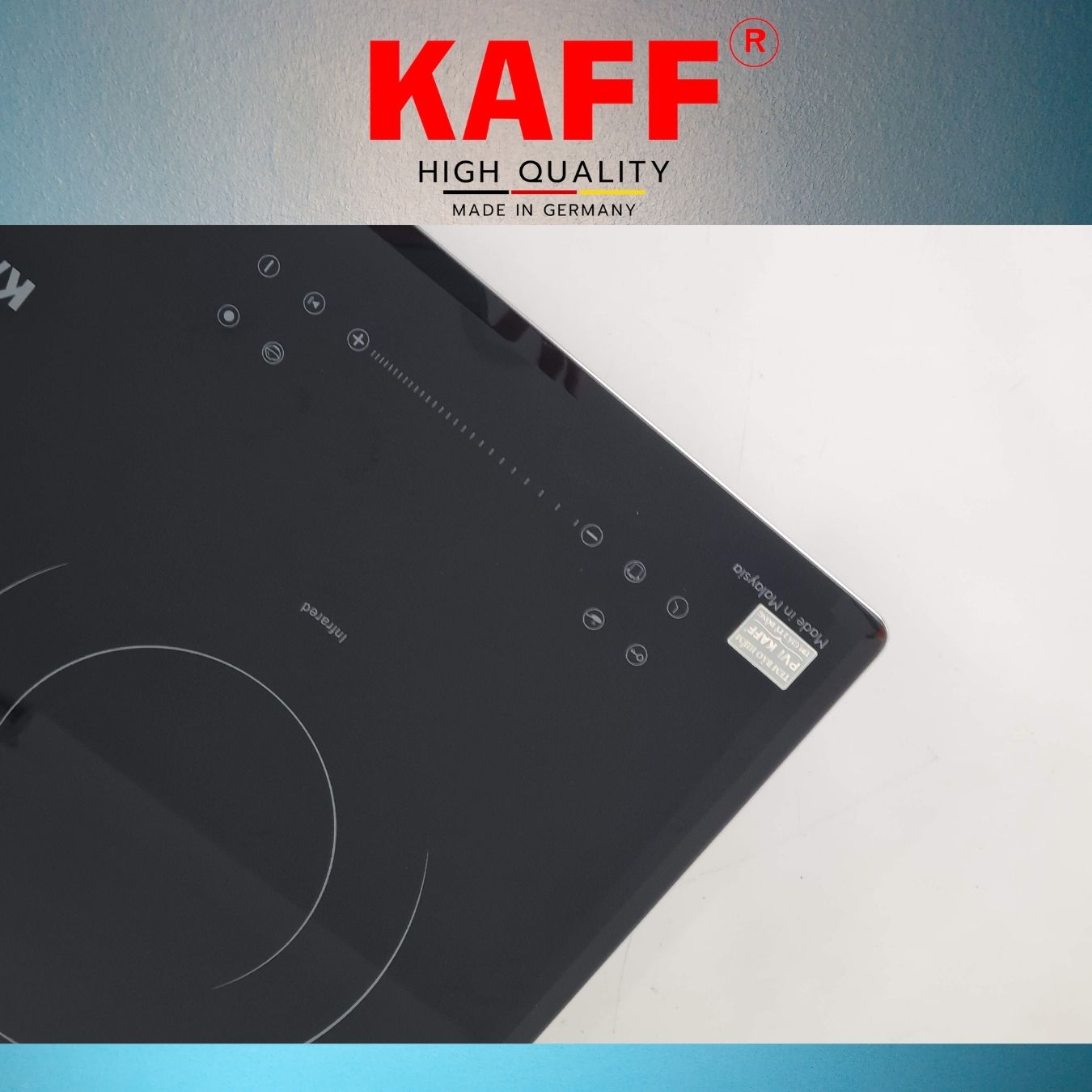 Bếp âm từ hồng ngoại đôi nhập khẩu Malaysia KAFF KF-FL101IC - Hàng chính hãng