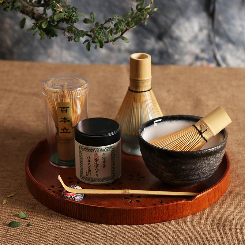2018 Nhật Bản Lễ Matcha Phù Hợp Với Tre Whisk Matcha Green Tea Powder Chasen Máy Xay Công Cụ Bàn Chải Trà Công Cụ Chủ Phụ Kiện