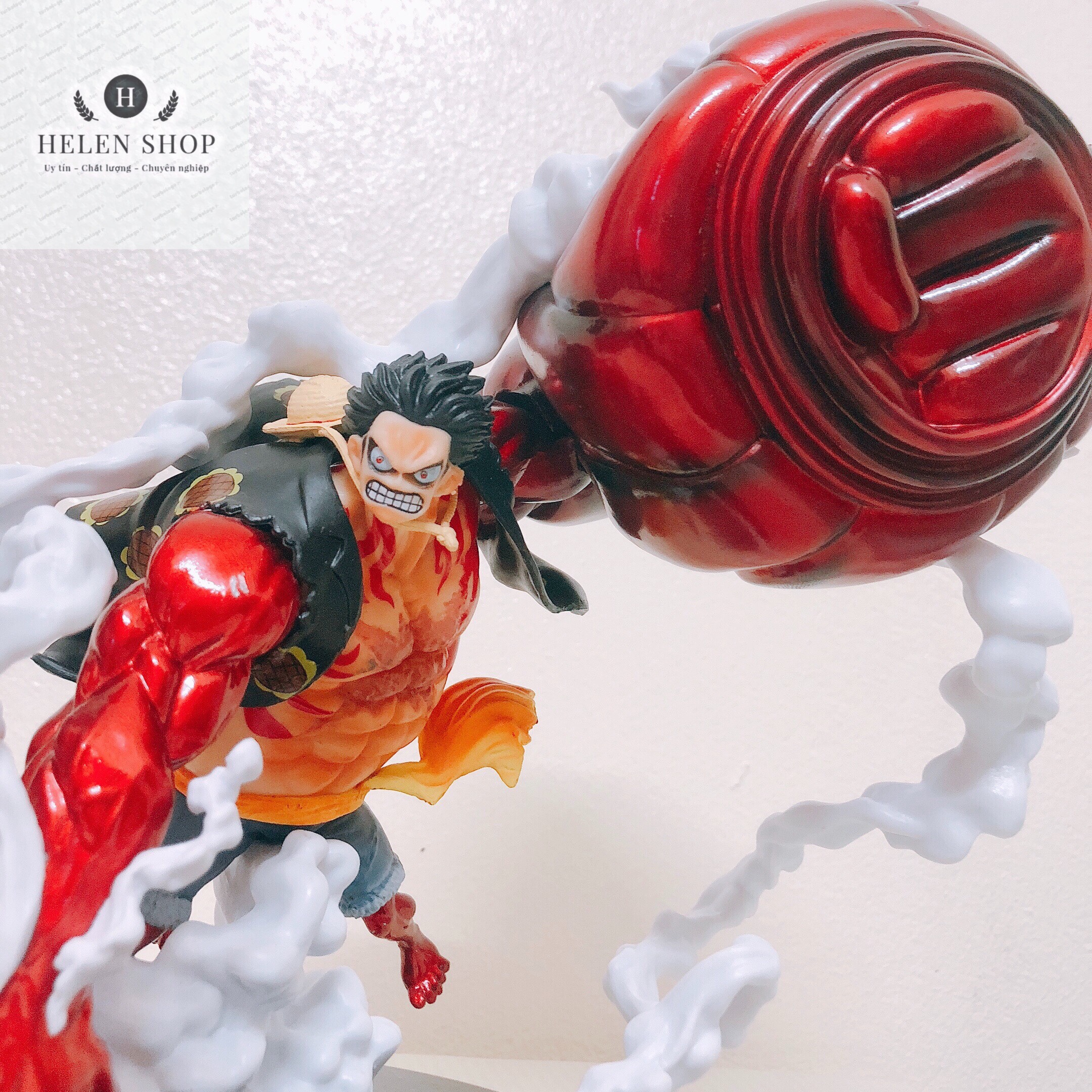 Mô hình One Piece Luffy Gear 4 ngon bổ rẻ cực ngầu