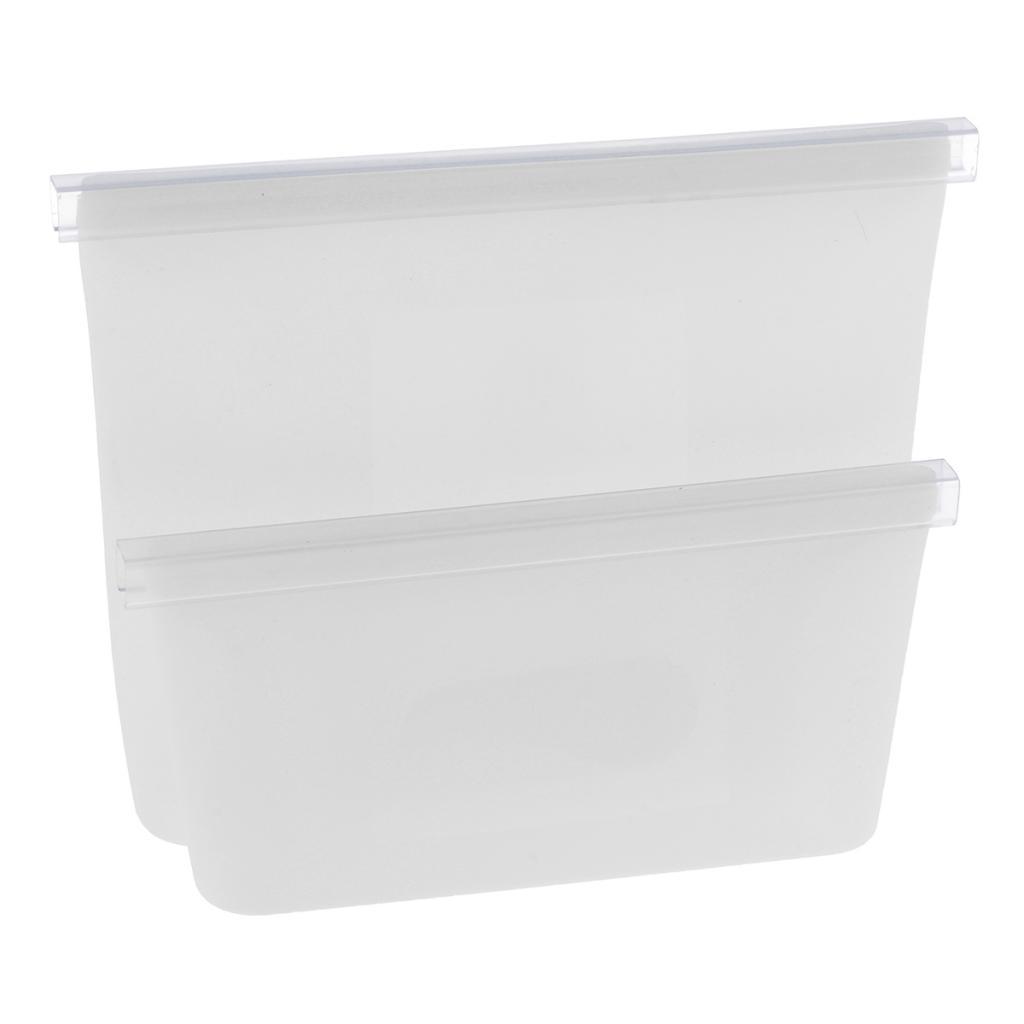 2/3 Chiếc Zip đựng Thực Phẩm Hàng đầu Bộ Túi đựng Trái Cây