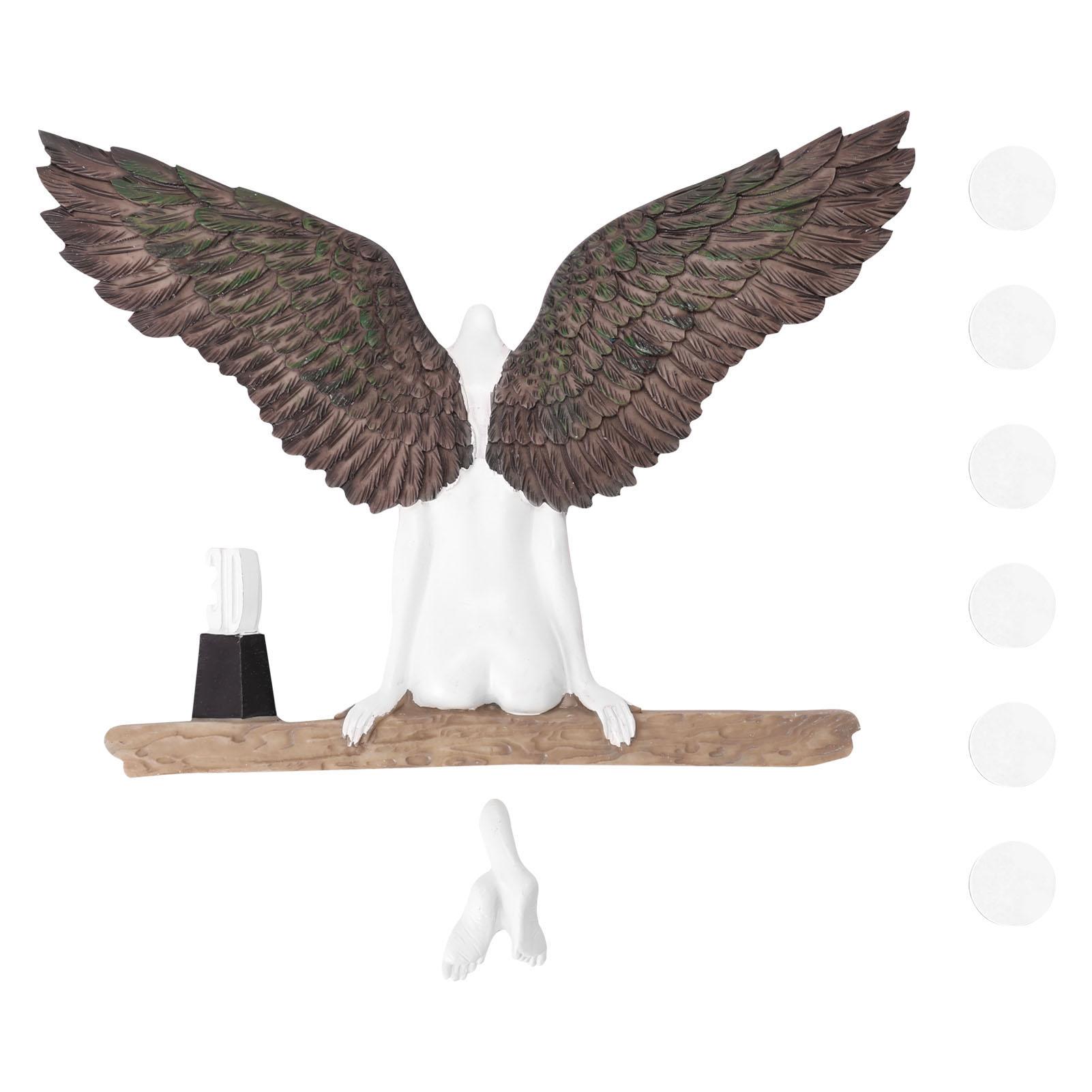 Tượng Thiên Thần Bằng Nhựa Dùng Trang Trí Tường Diy