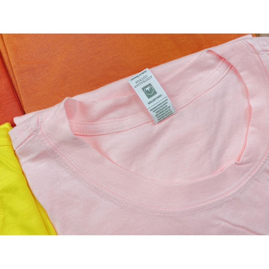 Áo Thun Trơn Tay Lỡ Cotton 100% TK140, Form Rộng Oversize Bigsize Cho Cả Nam và Nữ, Nhiều Size Nhiều Màu, Ken T-Shirt