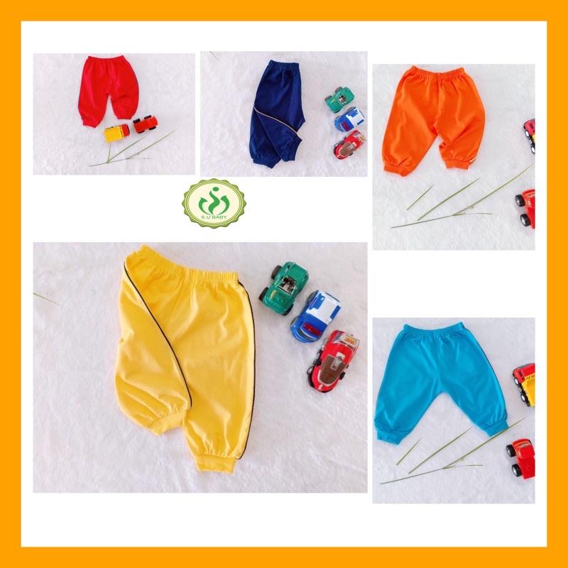 Quần dài sơ sinh chất liệu cotton mềm mại cho bé trai