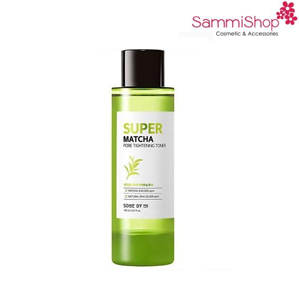 Nước hoa hồng se khít lỗ chân lông Some By MI Super Matcha Pore Tightening Toner 150ml