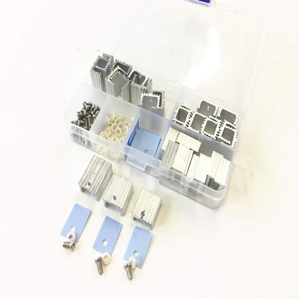 Heatsink Cooling Fin Radiator  Sink +to-220 Insulated Particle/ Sheet