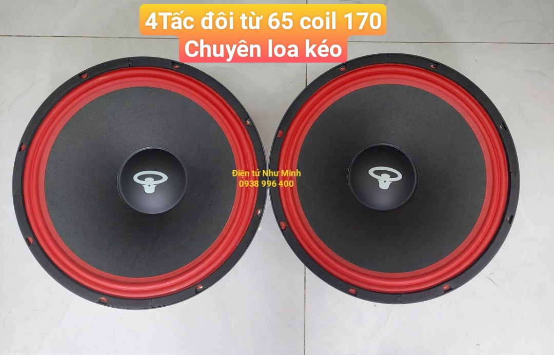 Bass 40 chuyên Loa Kéo Coil 65 từ 170 -  8 Omh ( giá bán 1 cái )