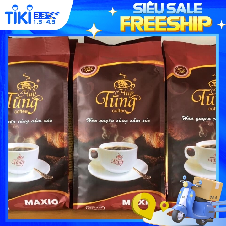 Cà Phê Huy Tùng Maxio Túi 500gr - thơm ngon, đậm đà