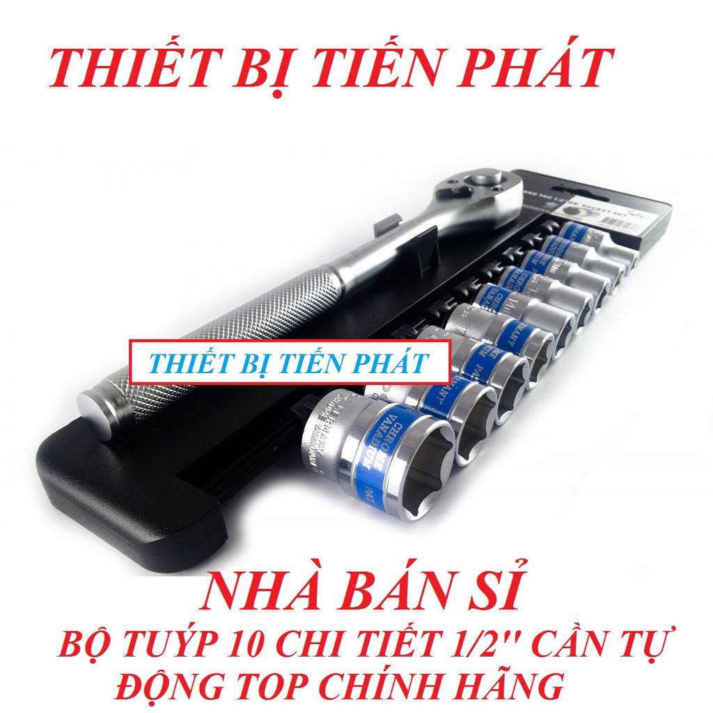 Bộ Tuýp 10 Chi Tiết 1/2" Cần Tự Động