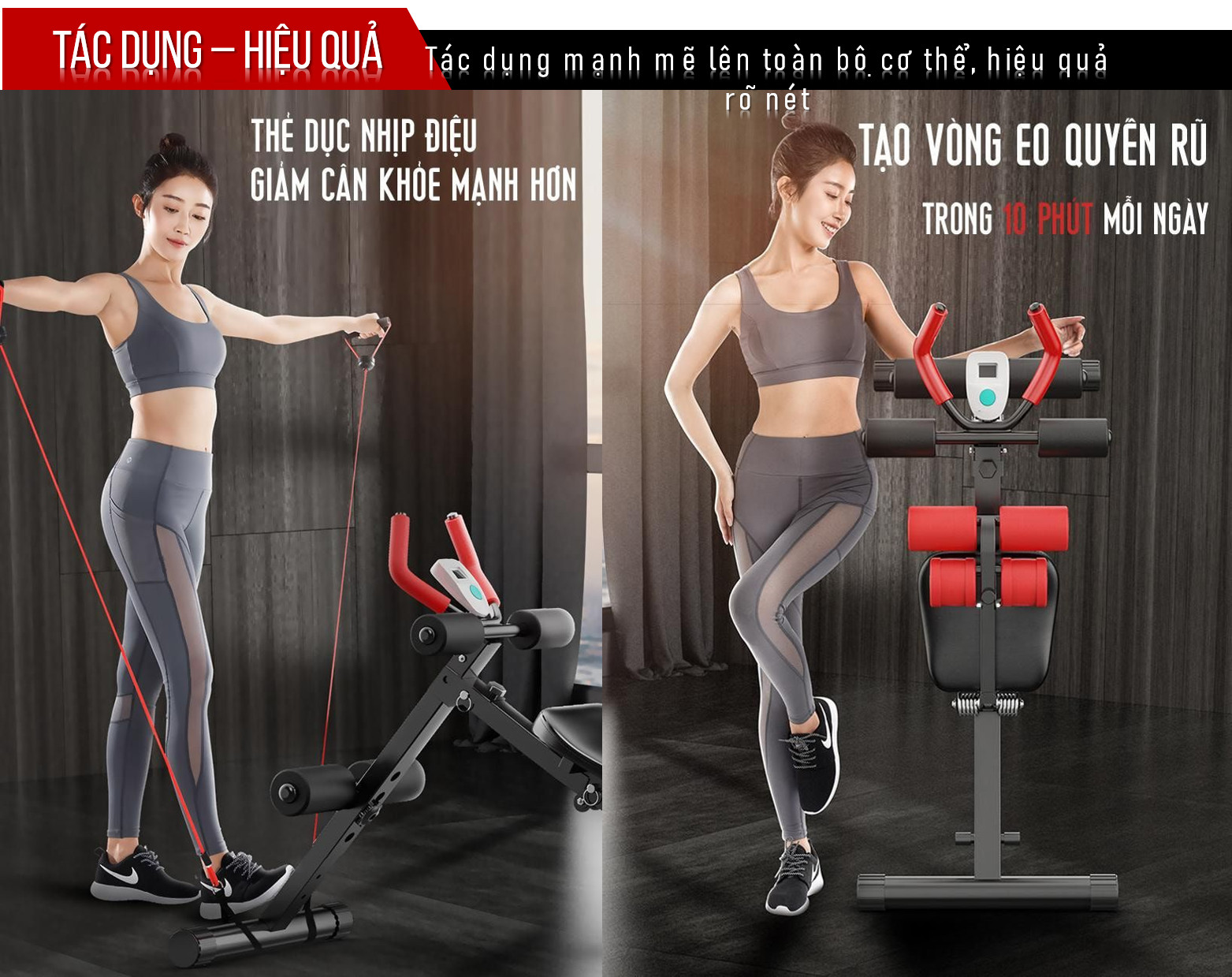 Máy Tập Cơ Bụng Đa Năng - Kết Hợp Tập Bụng, Tập Eo, Tập Gym, Tập Thể Hình Tại Nhà - ADKING MODEL 2021 - Có đồng hồ LED điện tử báo số lần tập, thời gian, Calo