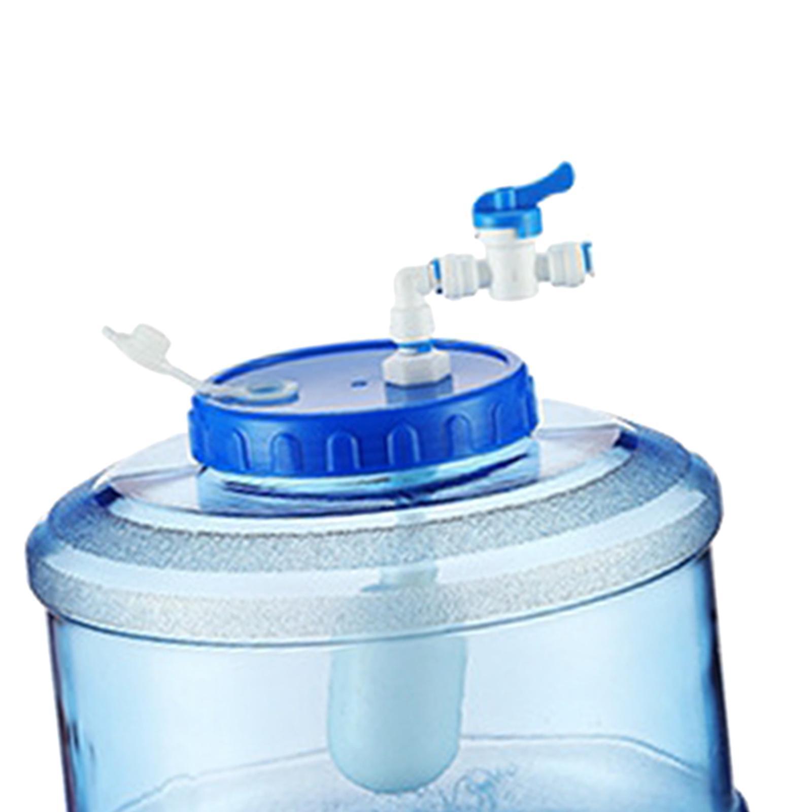 Water Container Water Jug with Floating Ball Portable with Handle Water Tank Water Bottle Carrier Water Storage for Camping