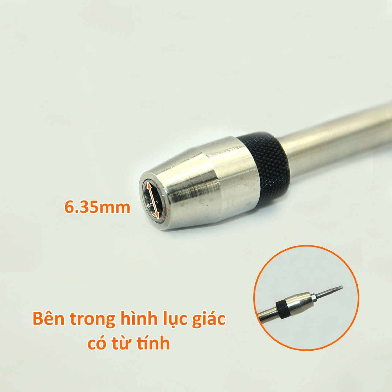 Thanh kéo dài lục giác thay nhanh 300mm cho máy bắt vít