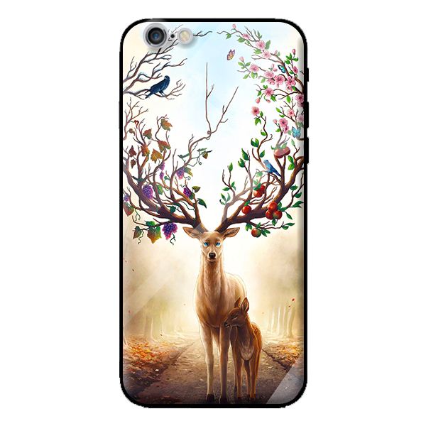Ốp kính cho Iphone 6 mẫu HƯƠU 3 - Hàng chính hãng