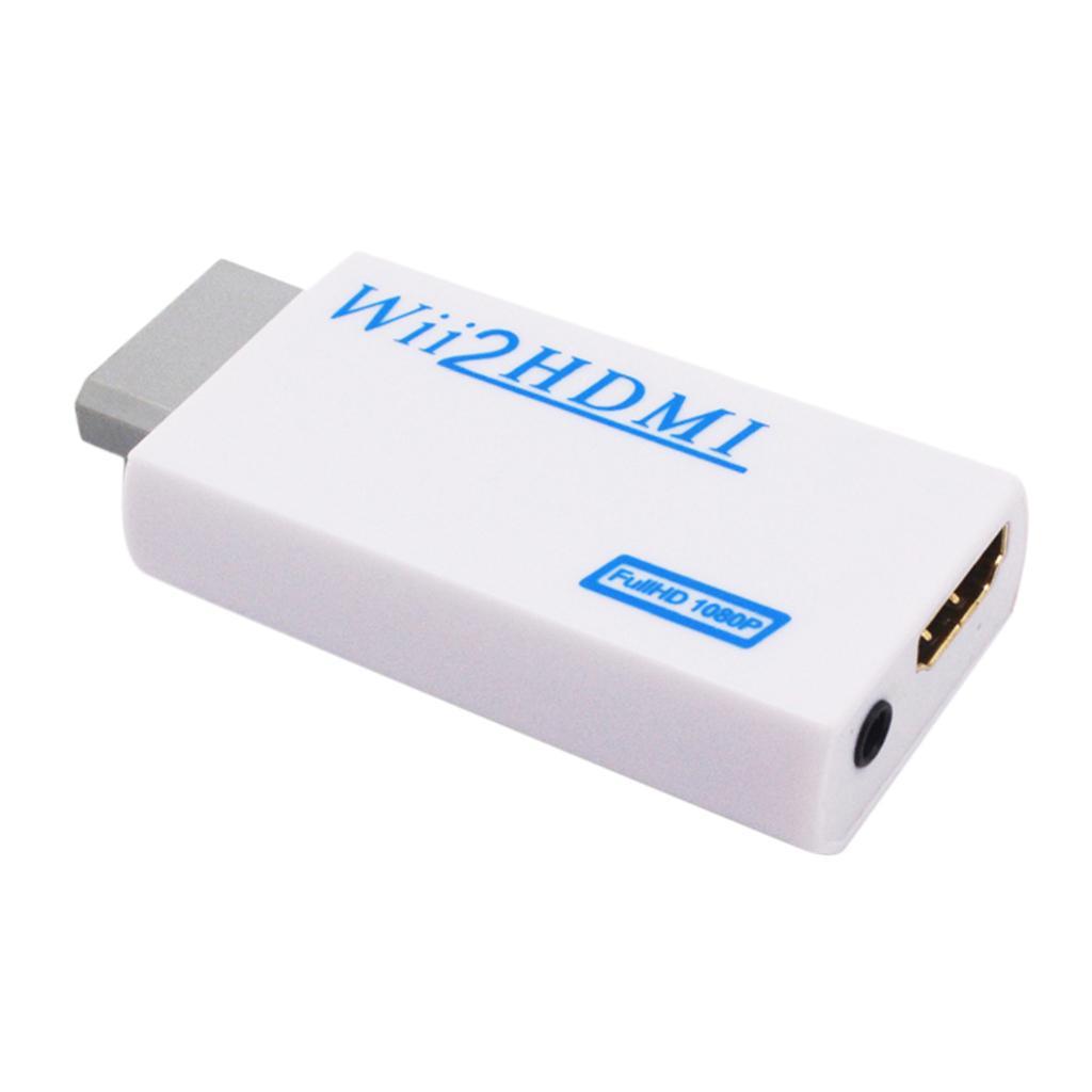 Full HD 1080P Upscaling Converter Adapter W/ 3.5mm Audio Output
