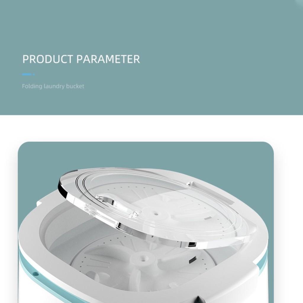 MÁY GIẶT QUẦN ÁO XẾP GỌN ĐI DU LỊCH CÔNG SUẤT 300W LAUNDRY BUCKET