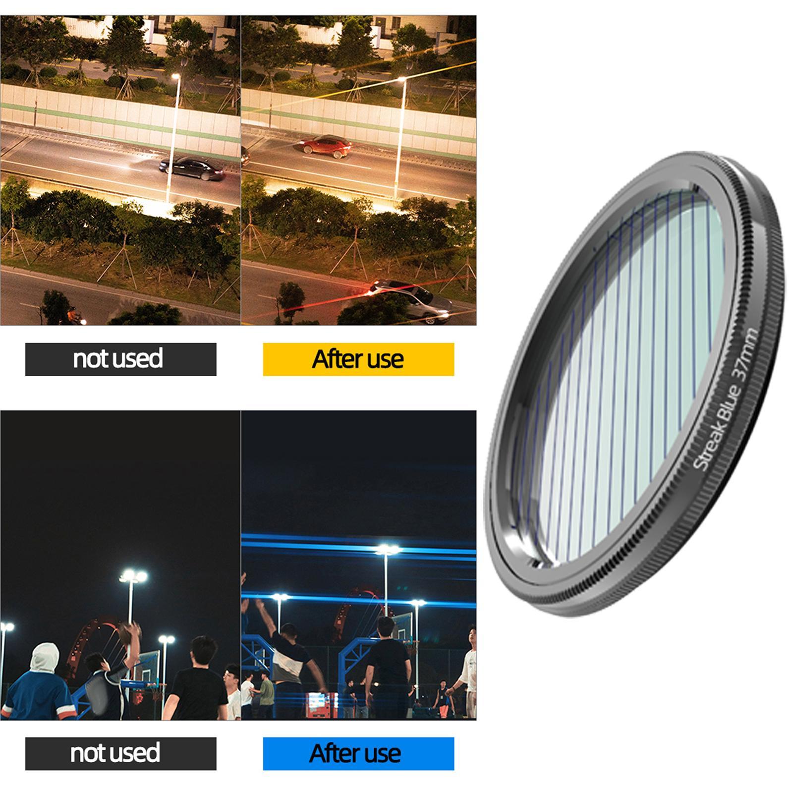 Photography Tool Blue Brushed Filter Light Effect filter Filter for DSLR Cinematice Video