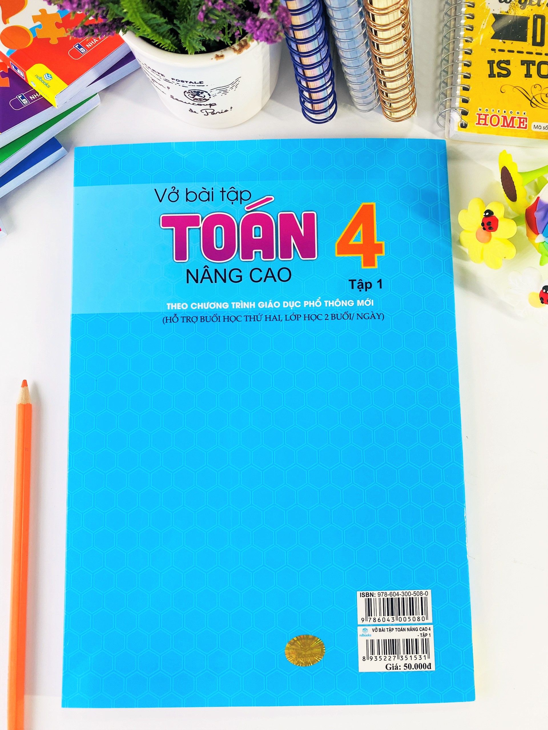 Sách - Vở Bài Tập Toán Nâng Cao 4 - Biên soạn theo chương trình GDPT mới - ndbooks