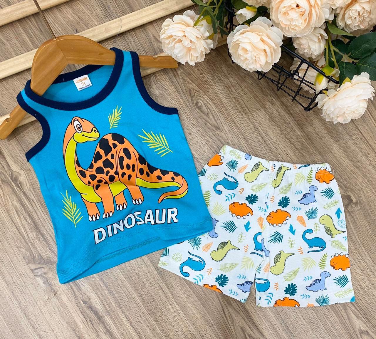 COMBO 3 BỘ BA LỖ IN HÌNH CUTE CHO BÉ
