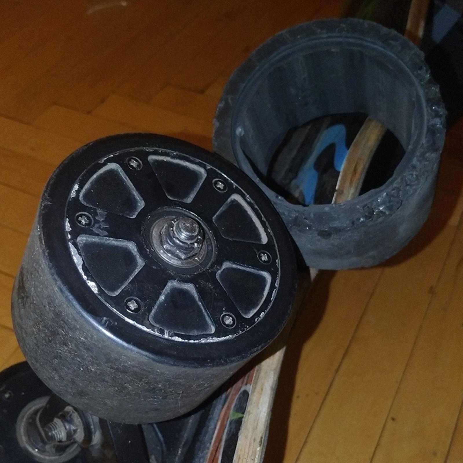 Electric Skateboard Motor Tire Skin Mini Scooter PU Outer Cover