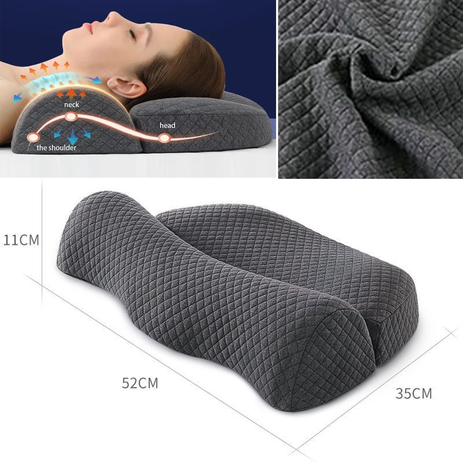 Sleeping Pillow Memory Foam Pillow for Back Stomach or Sleeper Mom Dad Gifts