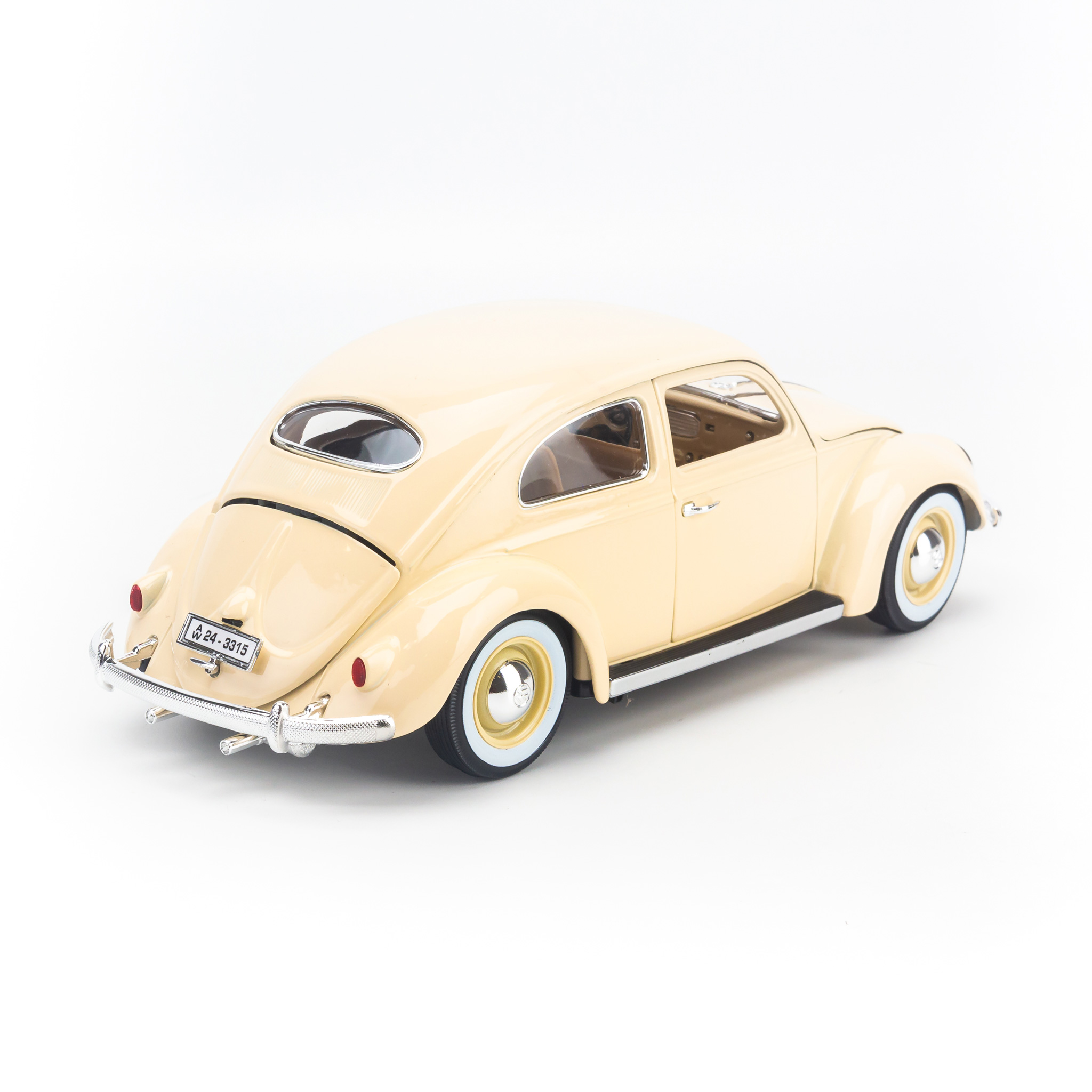 Mô hình xe Volkswagen Kafer Beetle - 1955 Cream 1:18 Bburago - MH 18-12029