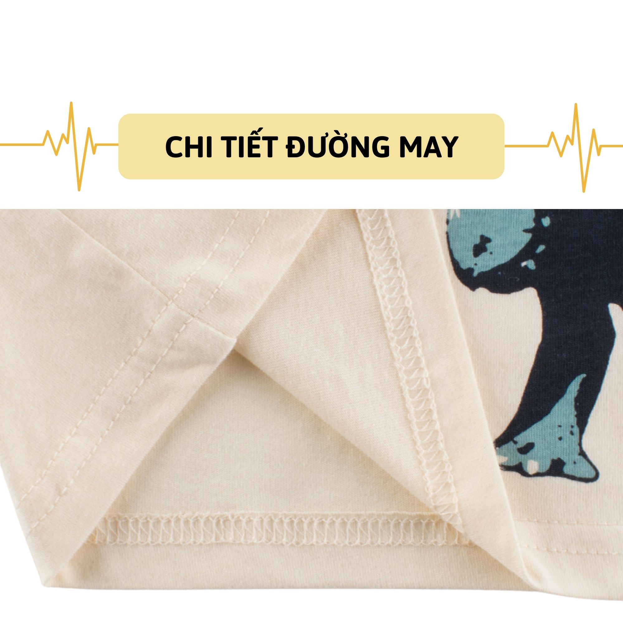 Áo bé trai 27KIDS áo thun cộc tay cho bé PART DINO - S1056