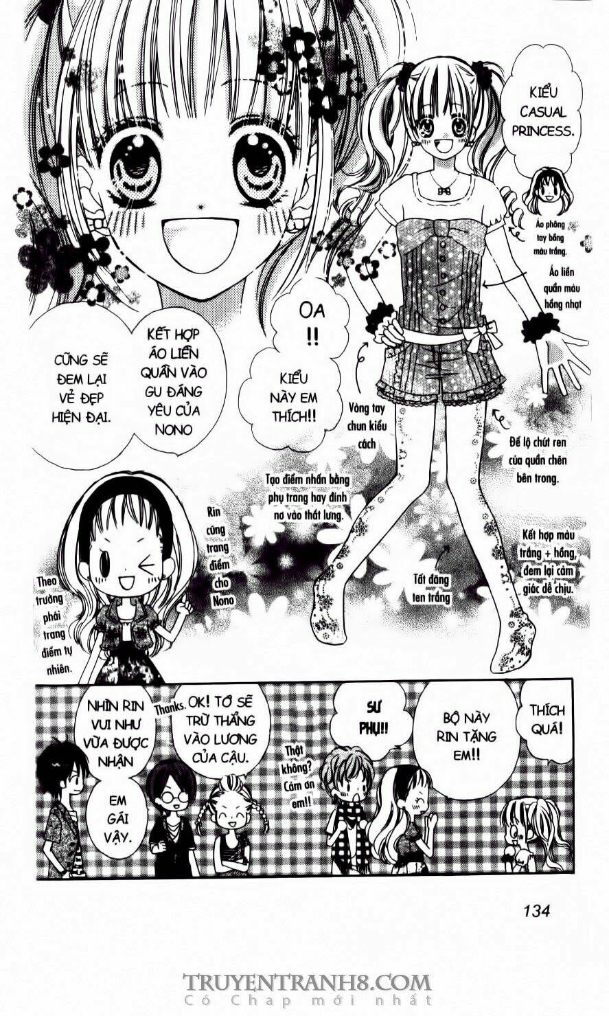 tiệm thời trang, love cotton chapter 36 18