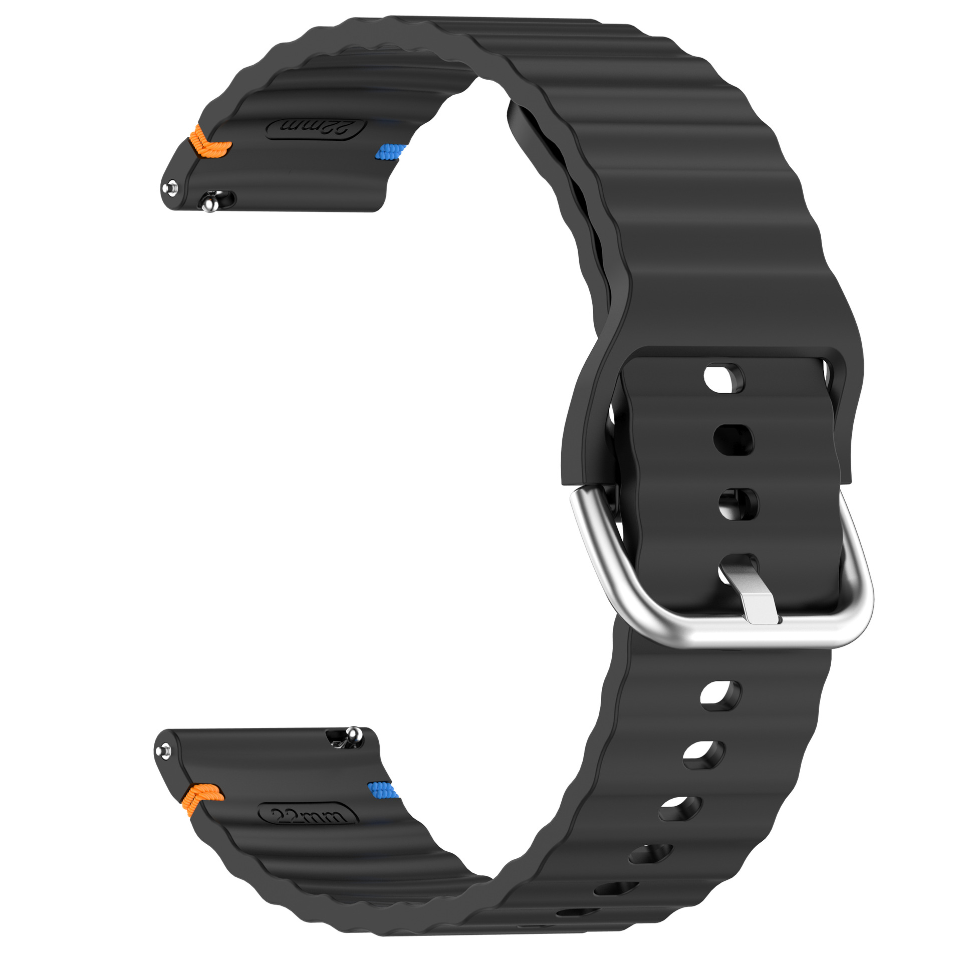 Dây Đeo Silicon Kai.N Wave Sport Cho Galaxy Watch, Huawei Watch, Garmin, Amazfit, Coros Size 20 và 22mm_ Hàng Chính Hãng
