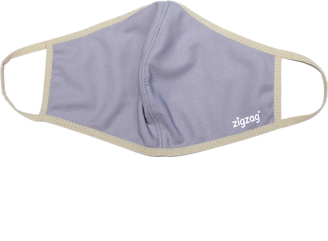 Khẩu trang chống nắng 2 lớp UPF50+ Zigzag MAS010 - Freesize - Xám