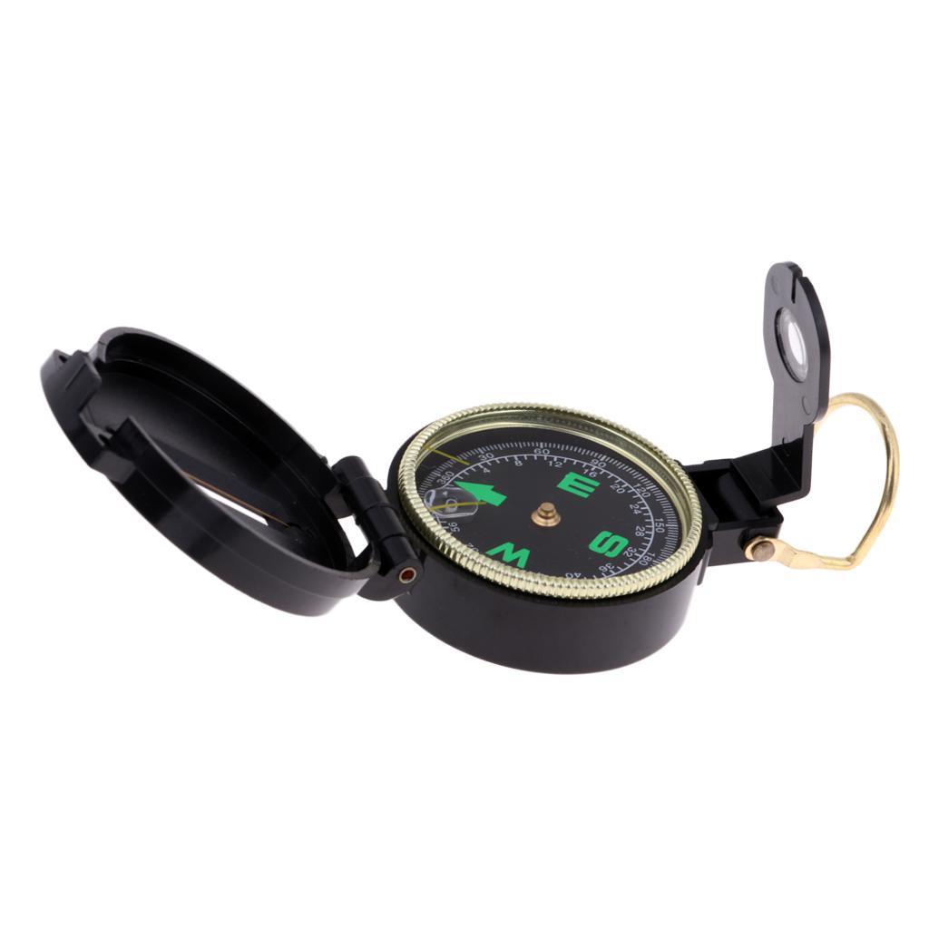 Noctilucent Hiking Camping North Compass Tool Pocket Watch Style for Outdoor