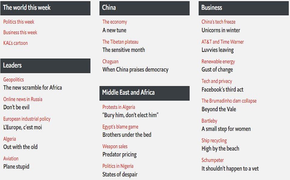 The Economist: The New Scramble of Africa - 10.19