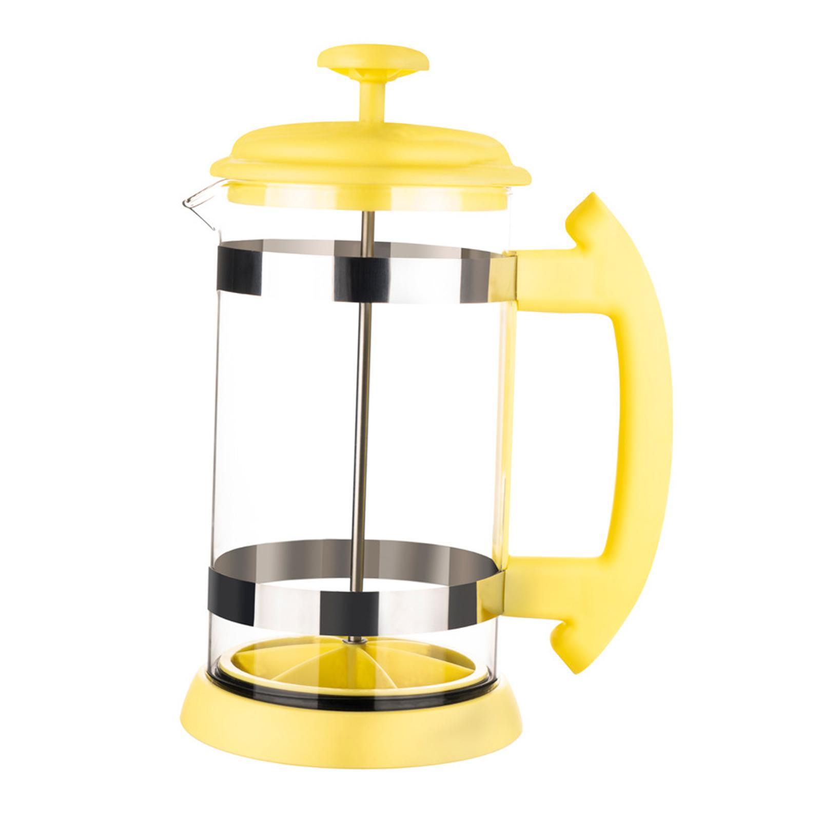 French Press Coffee Maker, 34OZ Coffee Maker, Heat Resistant Borosilicate Glass Tea Maker