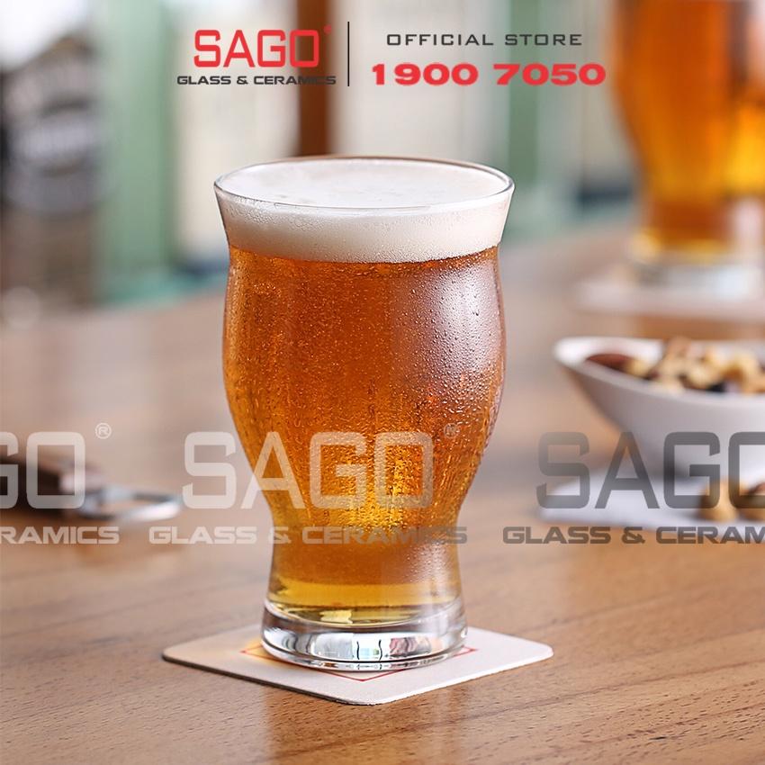 Ly Thủy Tinh Pasabahce Renaissance Stackable Beer Glass 480ml | Nhập Khẩu Thổ Nhĩ Kỳ